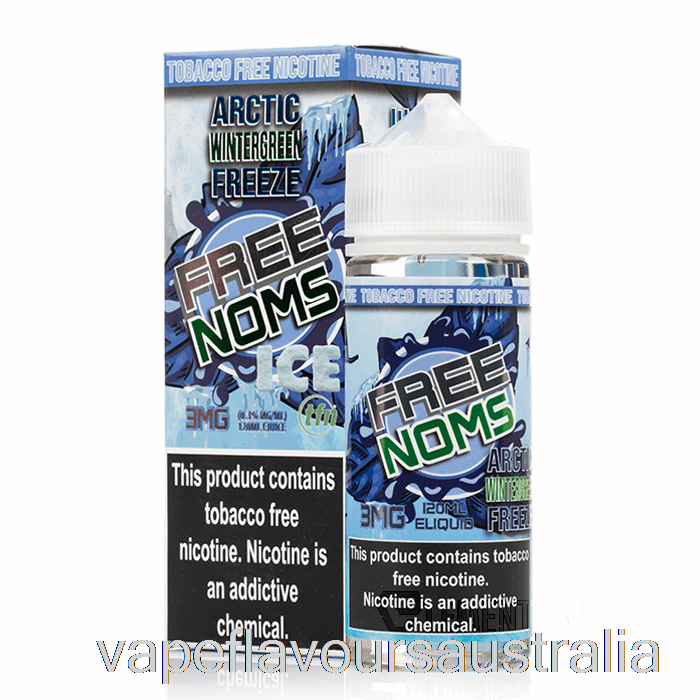 Vape Nicotine Australia Arctic Wintergreen - Nomenon E-Liquids - 120mL 6mg
